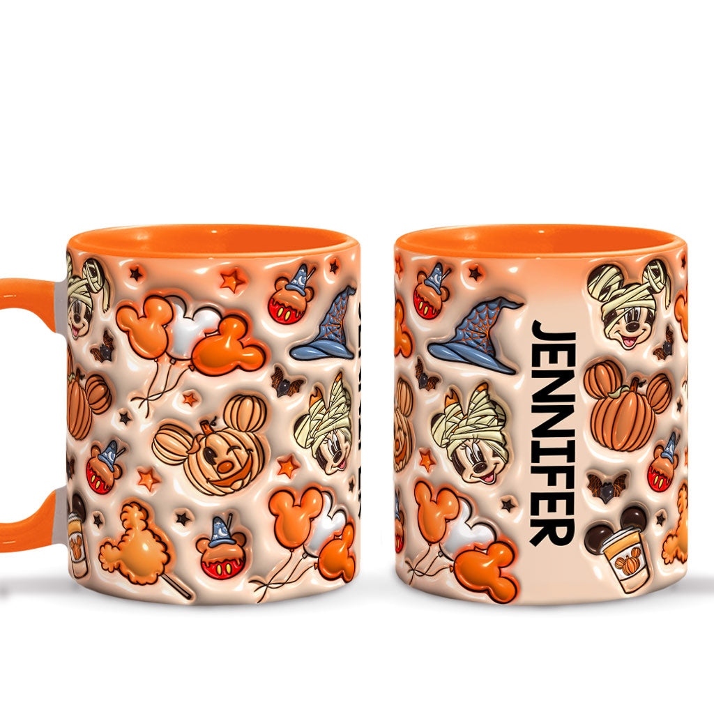 Spooky Season - Personalized Mouse Accent Mug