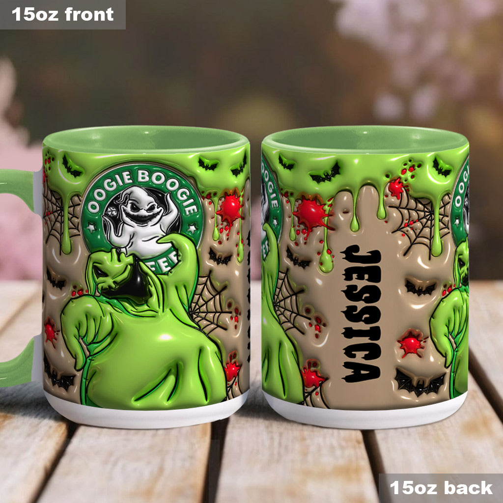 Merry Grinchmas - Personalized Nightmare Accent Mug