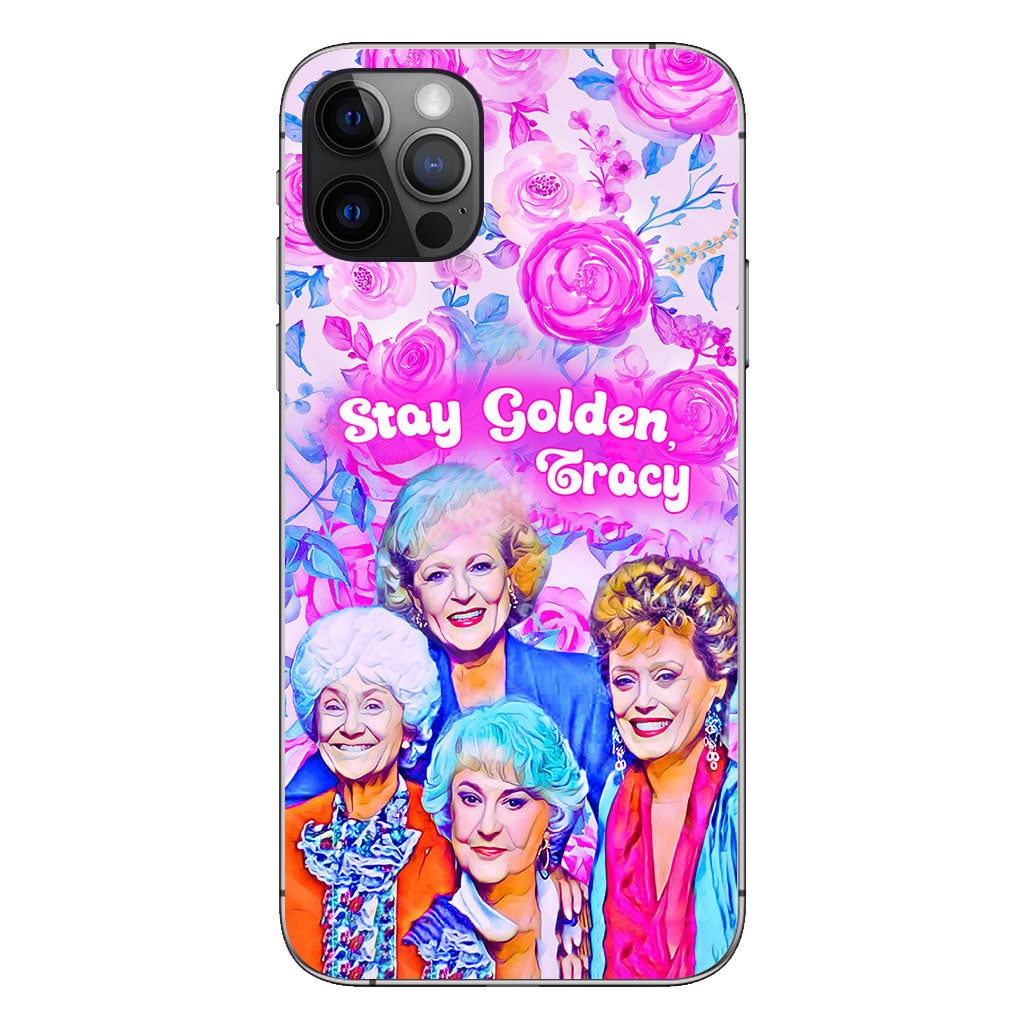 Stay Golden - Personalized Phone Case