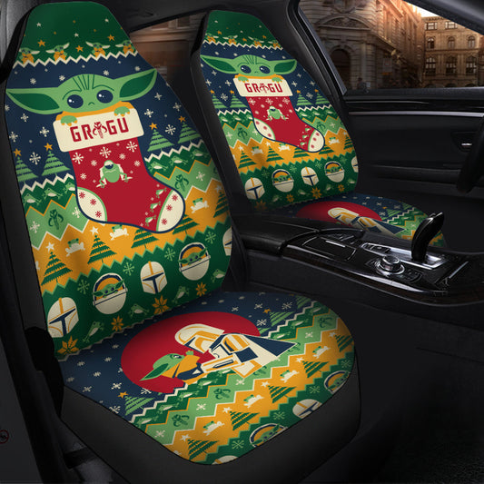 Merry Christmas The Force Seat covers 0823