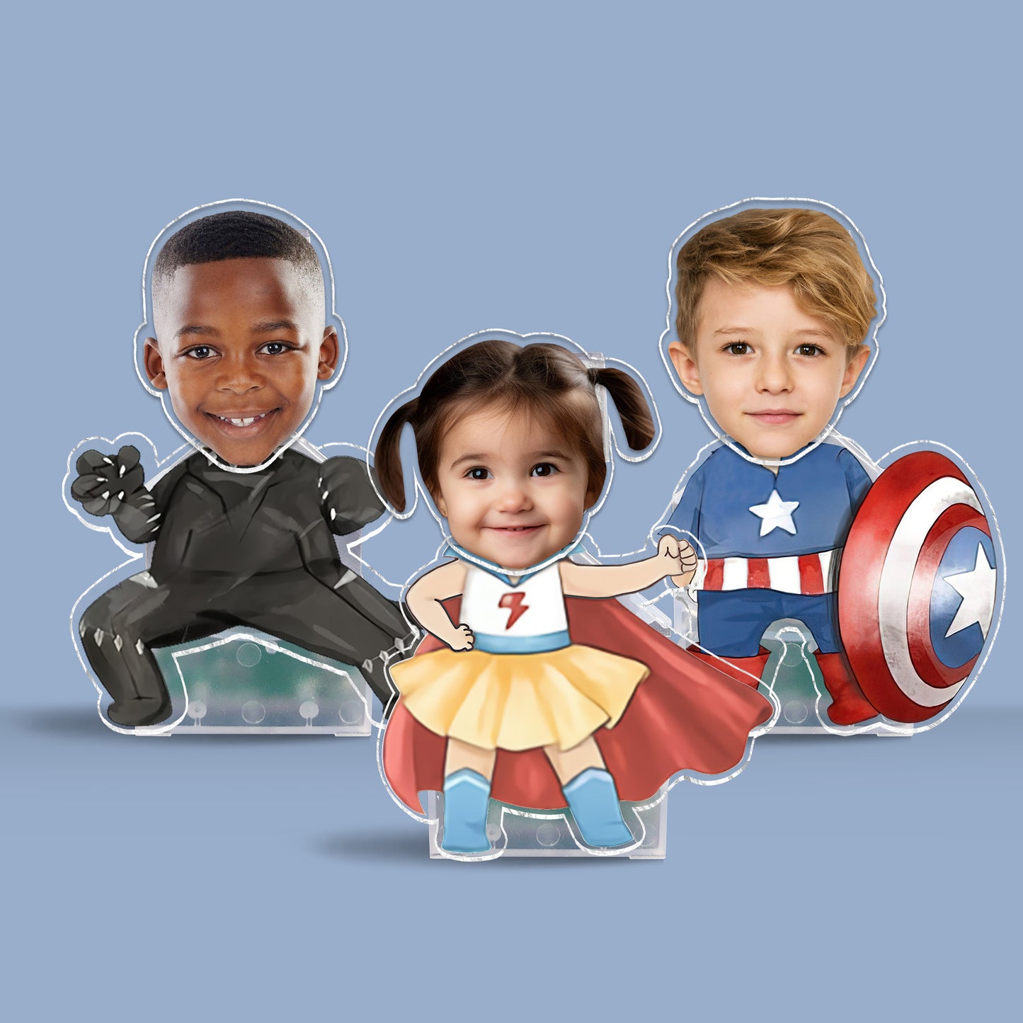 My Hero - Personalized Kid Custom Shaking Head