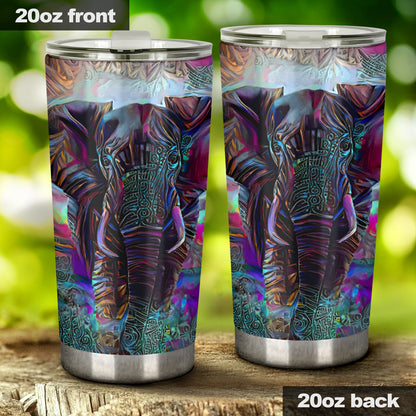 Elephant Mandala Elephant Tumbler 0622