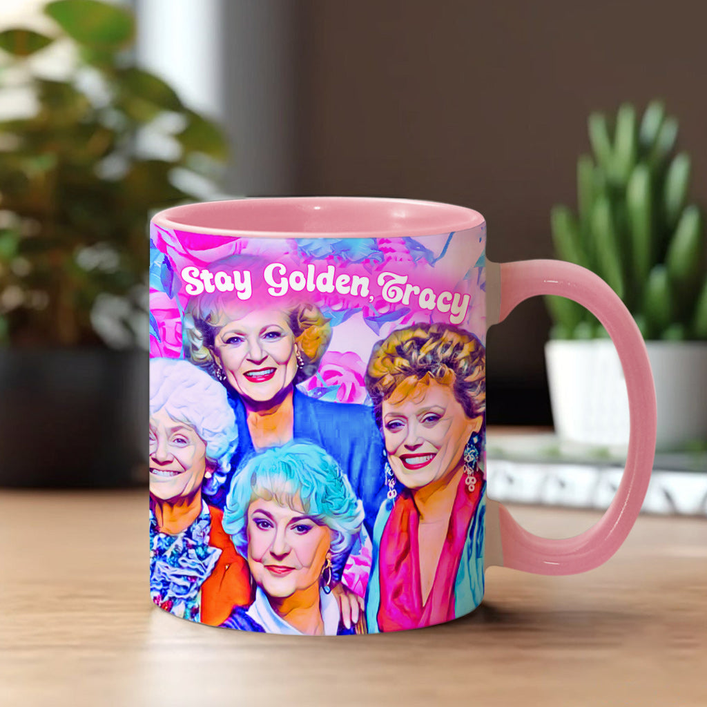 Stay Golden - Personalized Accent Mug