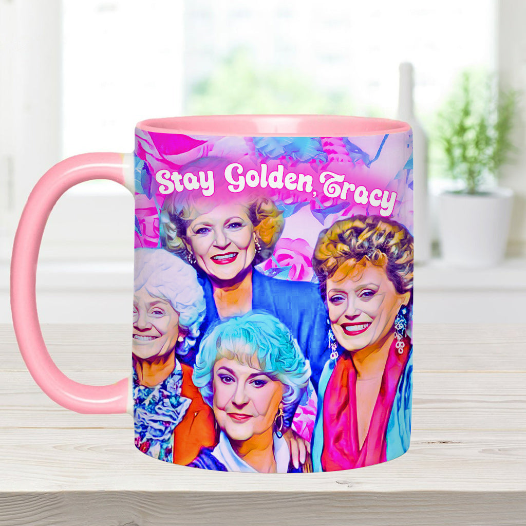 Stay Golden - Personalized Accent Mug