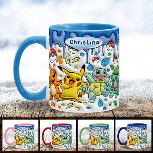 Friends - Personalized Monster Trainer Accent Mug