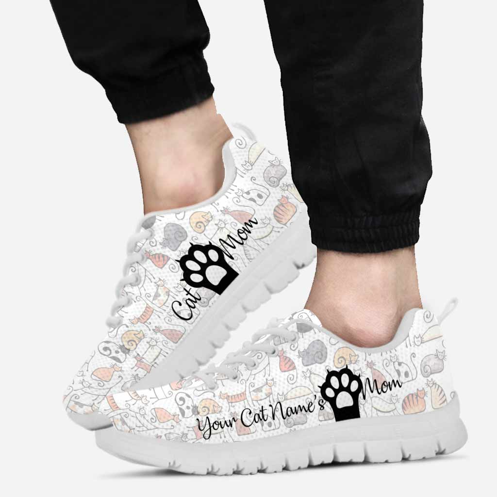 Cats Rule The World Personalized Sneakers