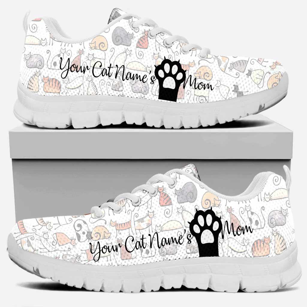 Cats Rule The World Personalized Sneakers