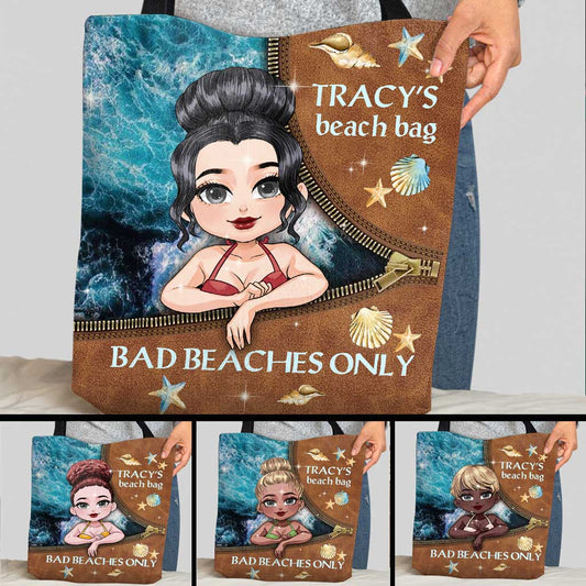 Summer Beach Bag - Personalized Sea Lover Tote Bag