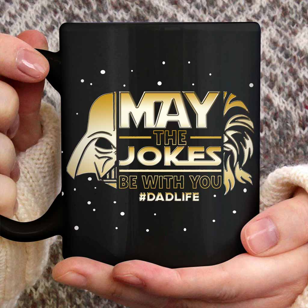 May The Jokes Be With You - Personalized Father's Day Mug