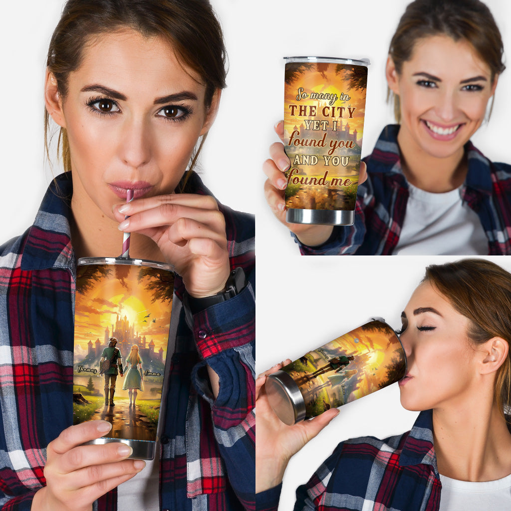 So Many In The City - Personalized The Hero's Legend Tumbler