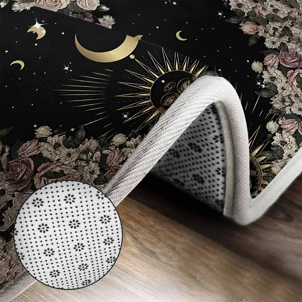 The Moon - Witch 3 Pieces Bathroom Mats Set