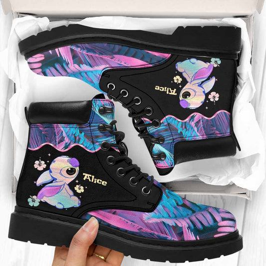 Ohana Hologram - Personalized Ohana All Season Boots