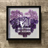 I’m Yours - Personalized Nightmare Flower Shadow Box