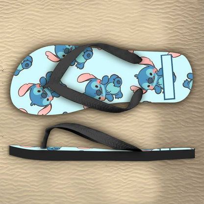 Ohana Summer Vibes - Personalized Ohana Flip Flops