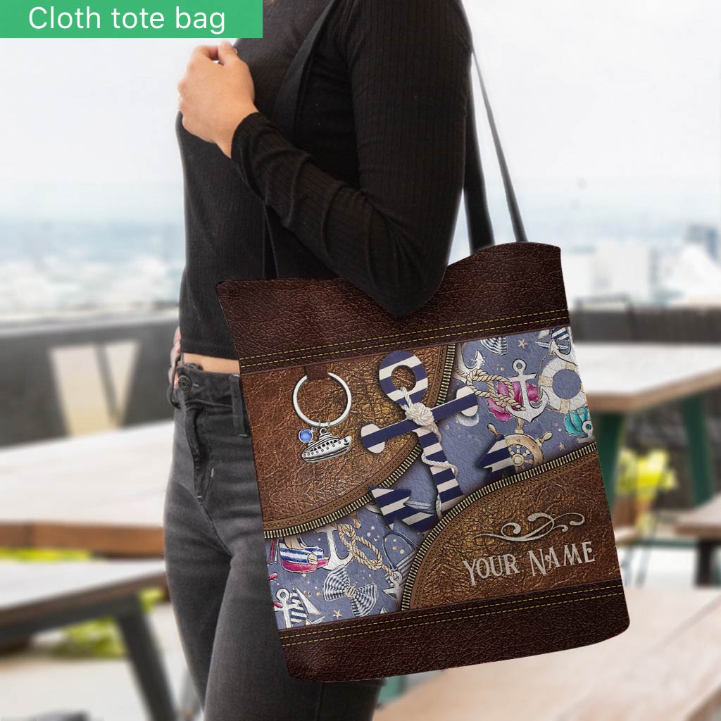 Love Cruise Personalized  Tote Bag