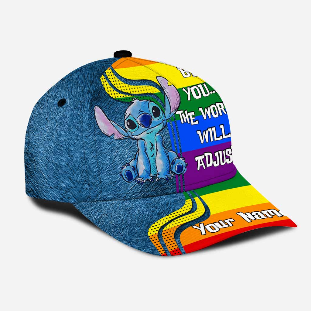 Be You The World Will Adjust - Personalized LGBT Support Classic Cap