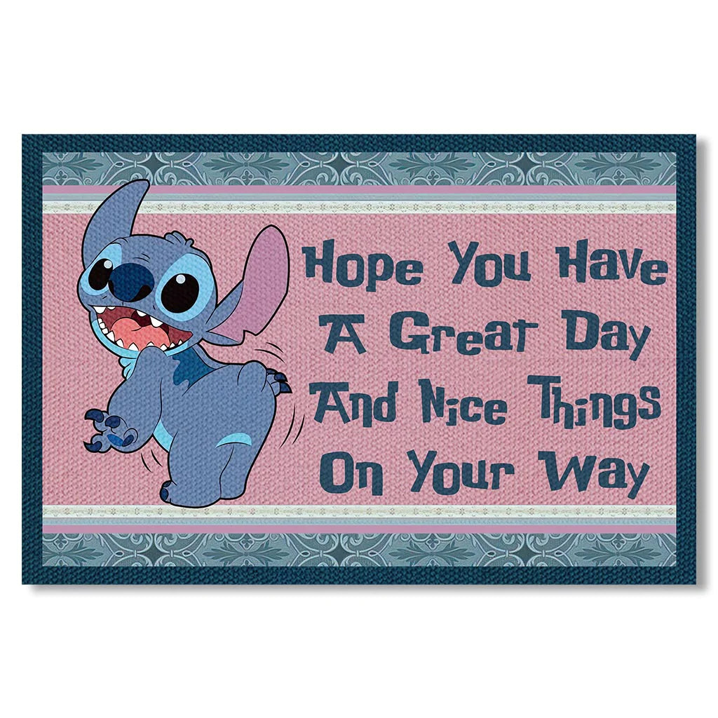 Hope You Have A Great Day - Ohana Doormat