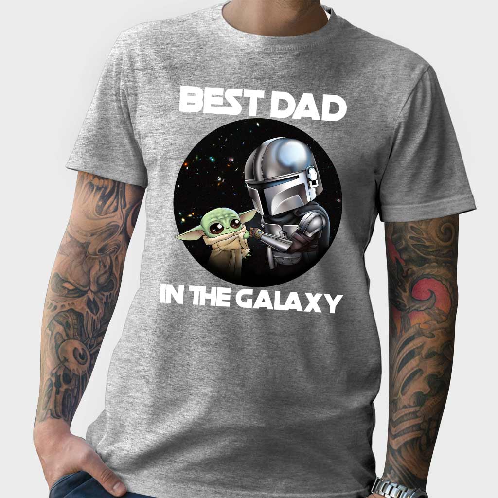 Best Dad In The Galaxy - Father's Day The Force T-shirt and Hoodie