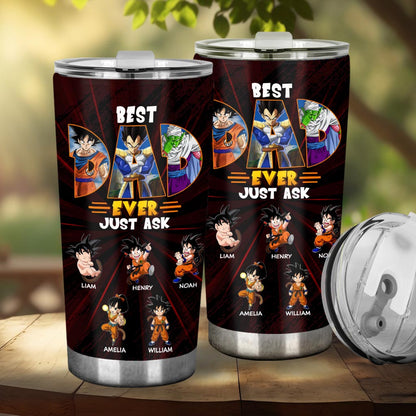 Best Dad Ever - Personalized Seven Balls Tumbler