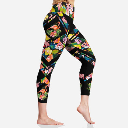 Summer Vibes - Flamingo Leggings