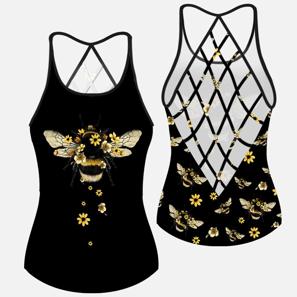 Queen Bee Cross Tank Top