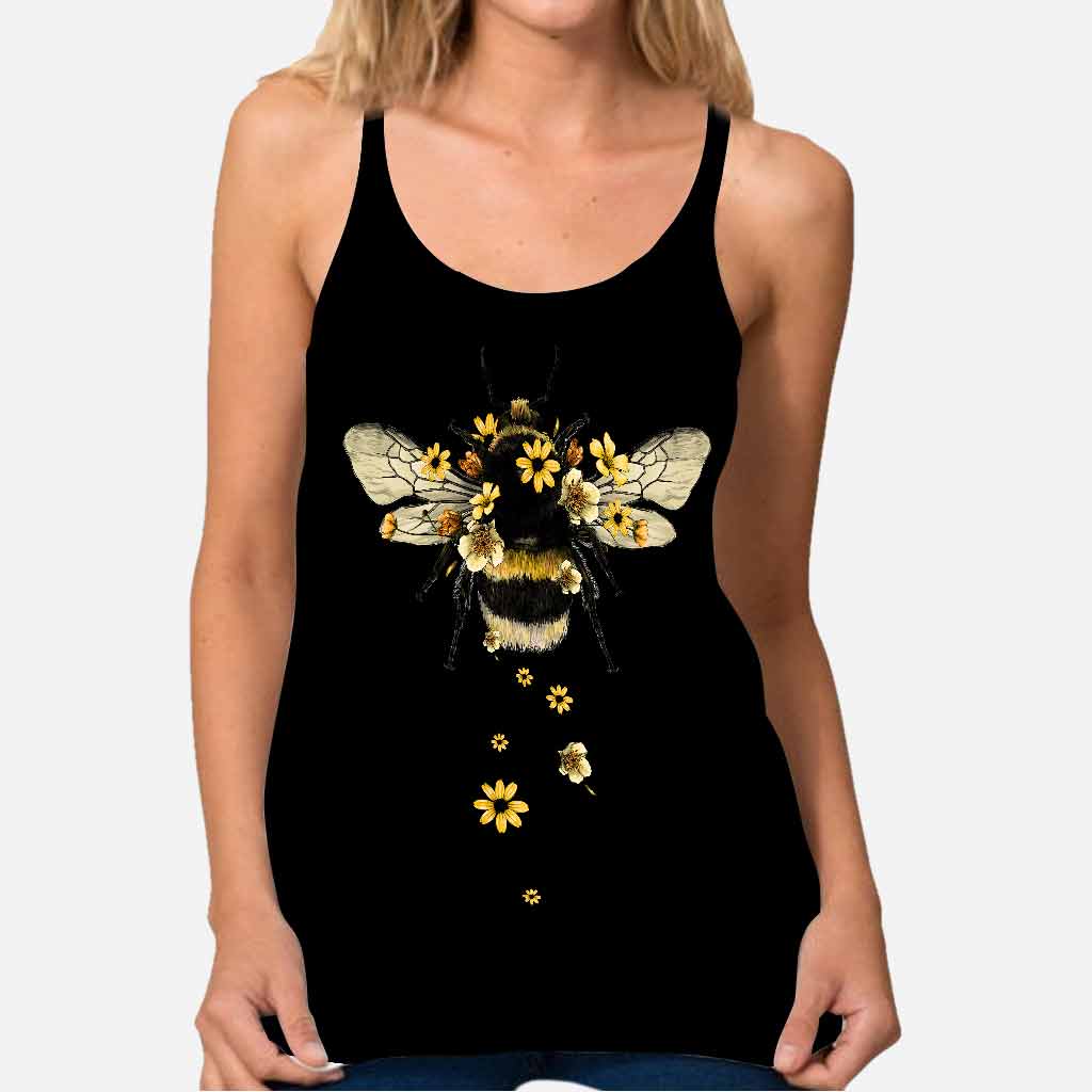 Queen Bee Cross Tank Top