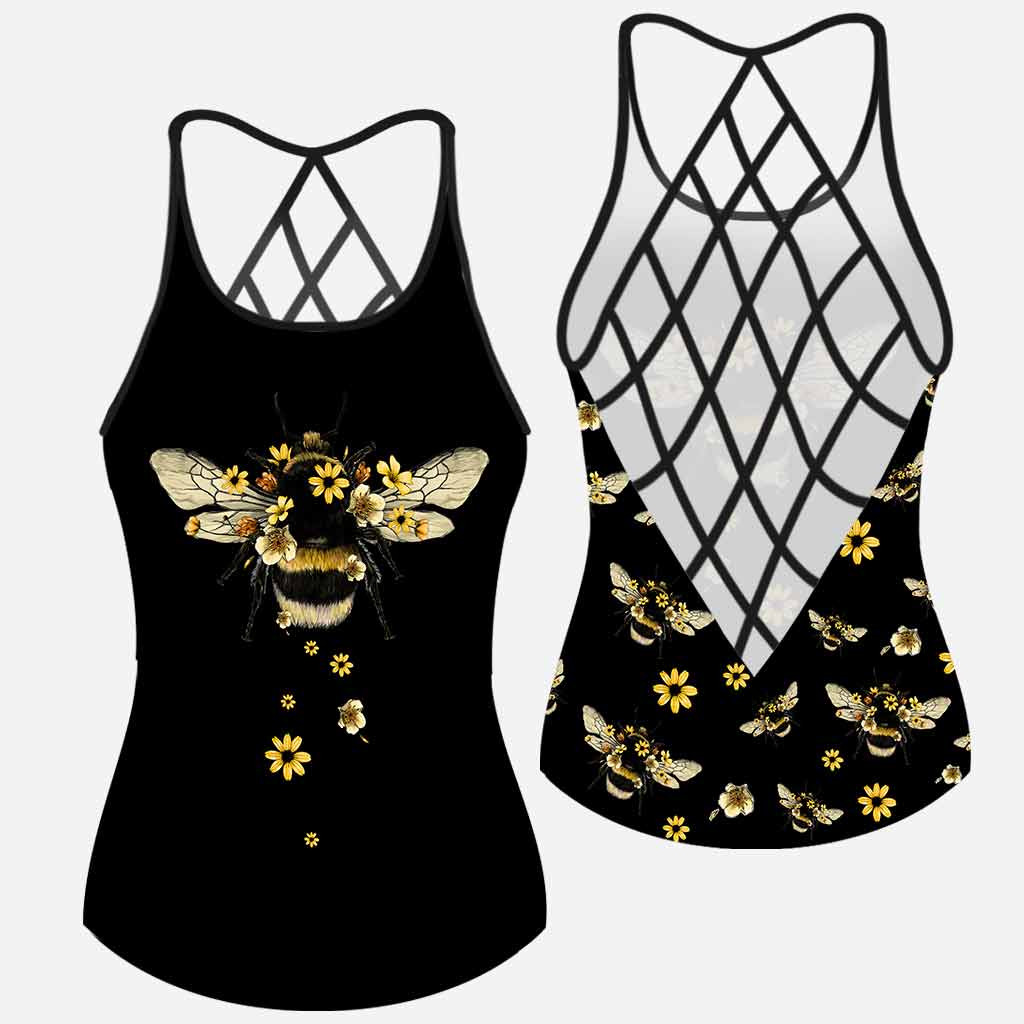 Queen Bee Cross Tank Top