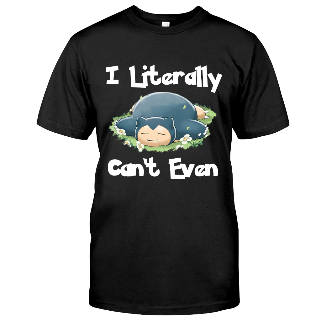 I Literally Can't Even - Personalized Monster Trainer T-shirt and Hoodie