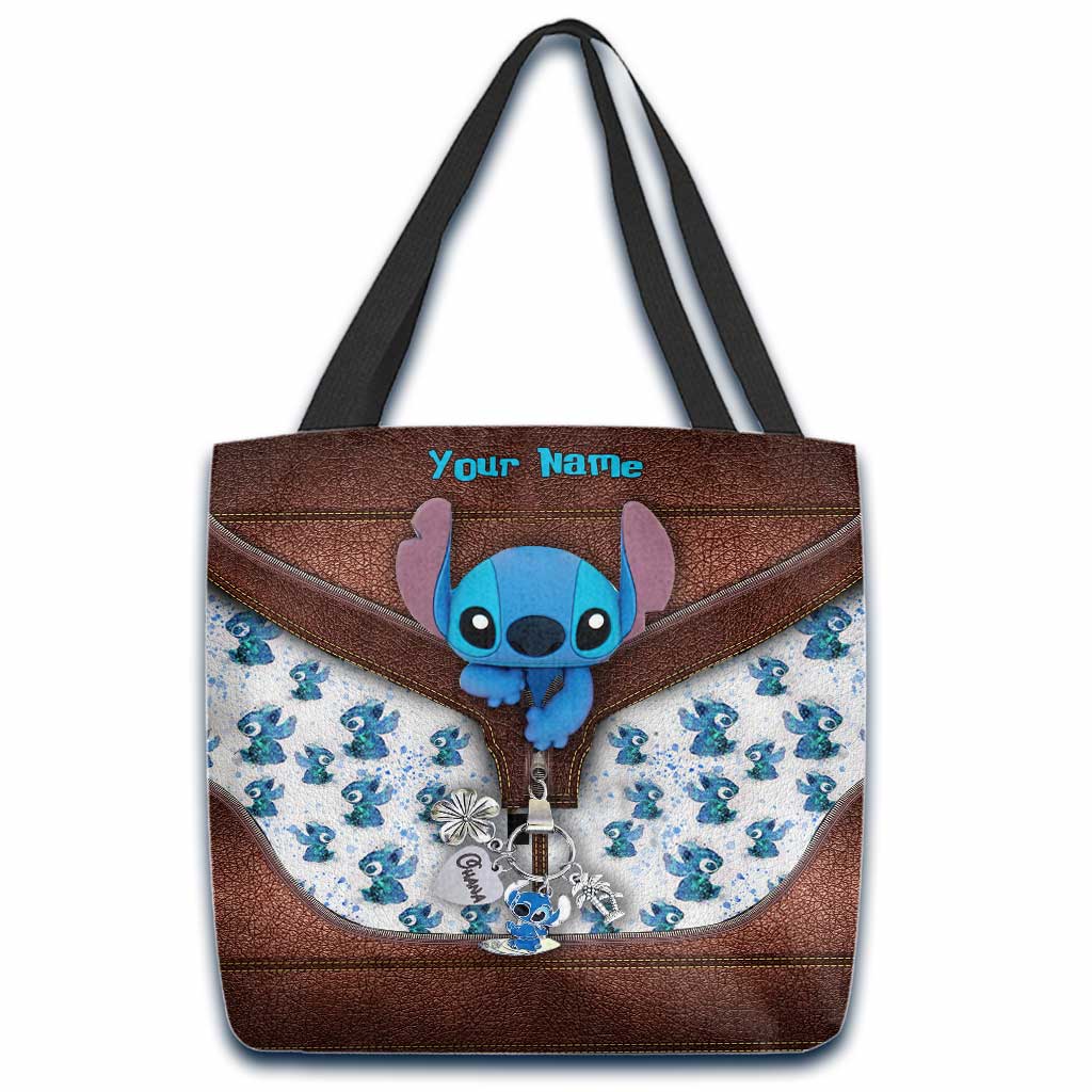 Ohana Means Family - Personalized Ohana Tote Bag