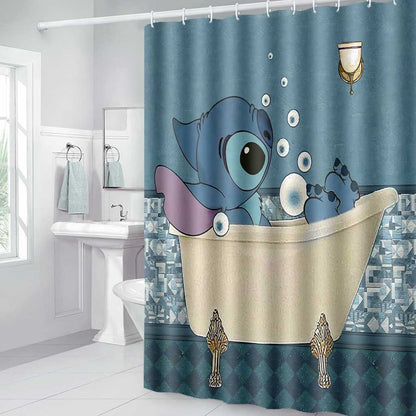 Take A Bath - Ohana Bathroom Curtain & Mats Set