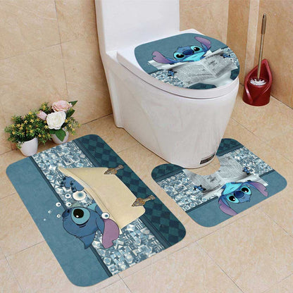 Take A Bath - Ohana Bathroom Curtain & Mats Set