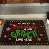 Lovely Couple - Christmas Couple Doormat