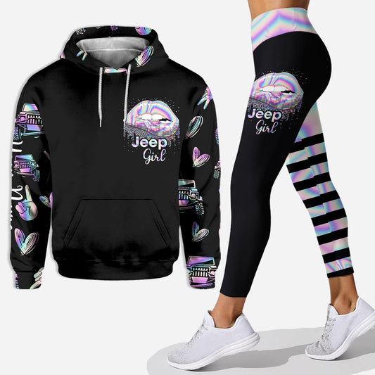 Jp Girls Like It - Personalized Car Hoodie and Leggings