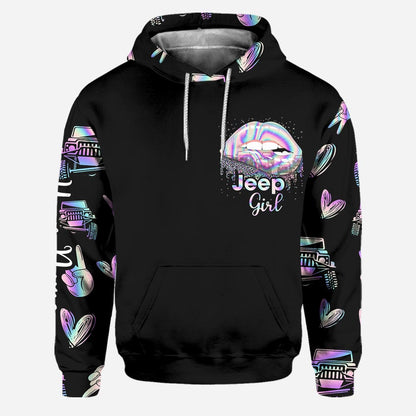 Jp Girls Like It - Personalized Car Hoodie and Leggings