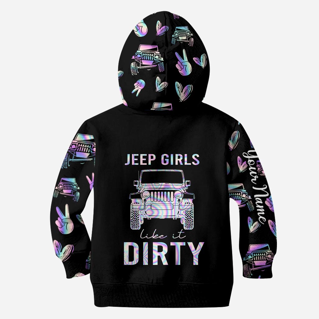 Jp Girls Like It - Personalized Car Hoodie and Leggings