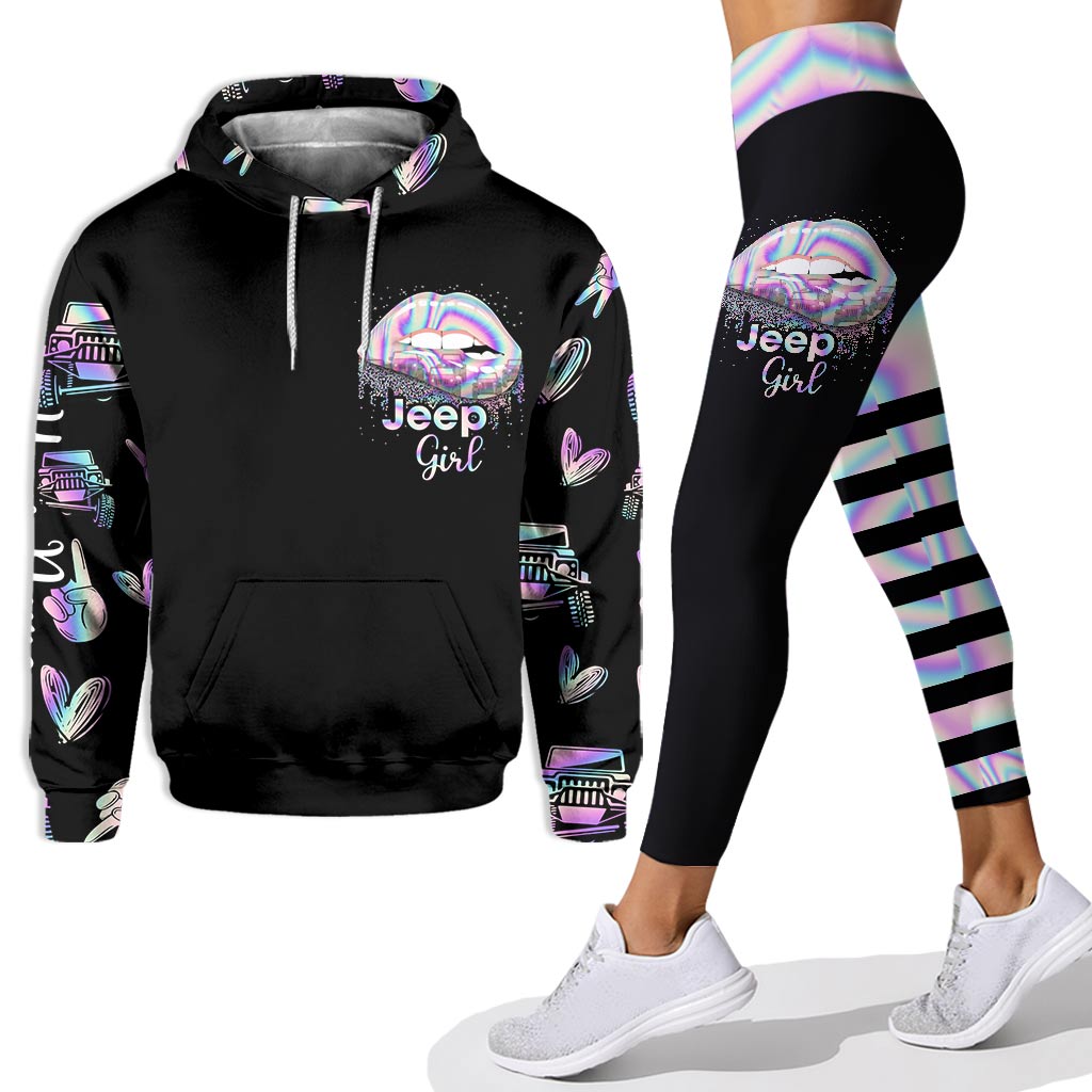 Jp Girls Like It - Personalized Car Hoodie and Leggings