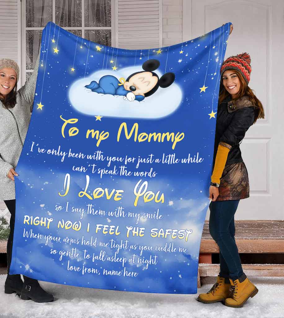 I Love You - Personalized Mother's Day Blanket