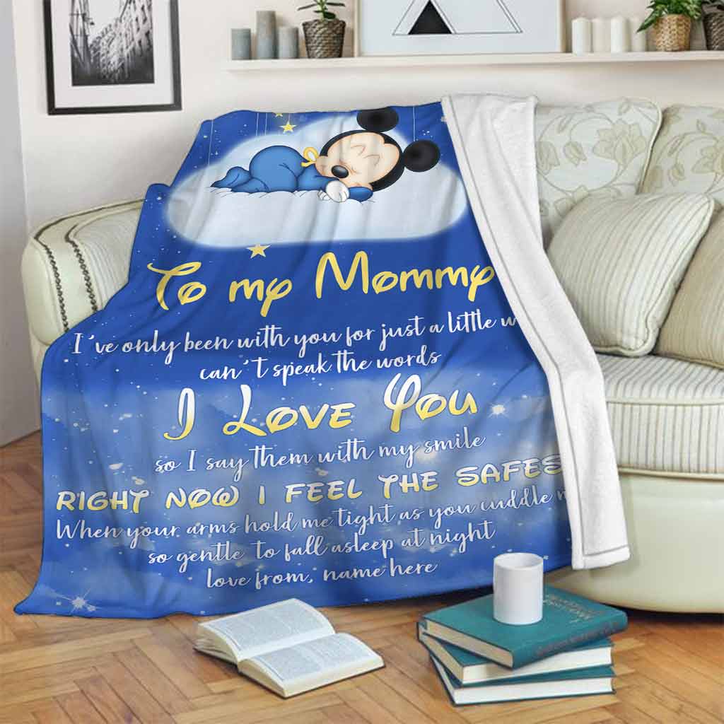 I Love You - Personalized Mother's Day Blanket