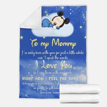 I Love You - Personalized Mother's Day Blanket