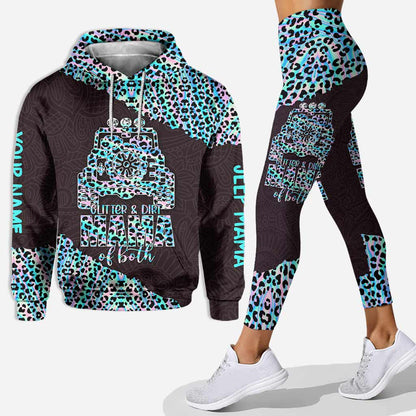 Glitter And Dirt - Personalized Car Hoodie and Leggings