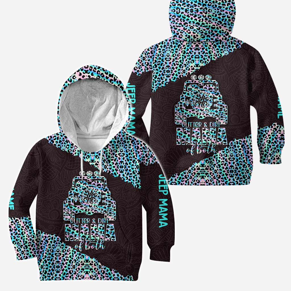 Glitter And Dirt - Personalized Car Hoodie and Leggings