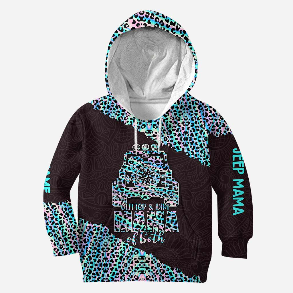 Glitter And Dirt - Personalized Car Hoodie and Leggings