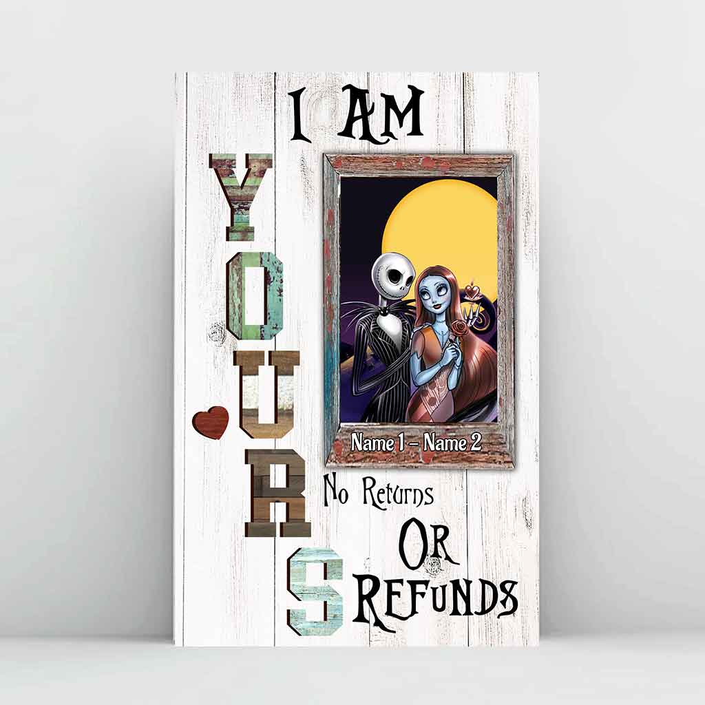 I Am Yours - Personalized Couple Nightmare Poster