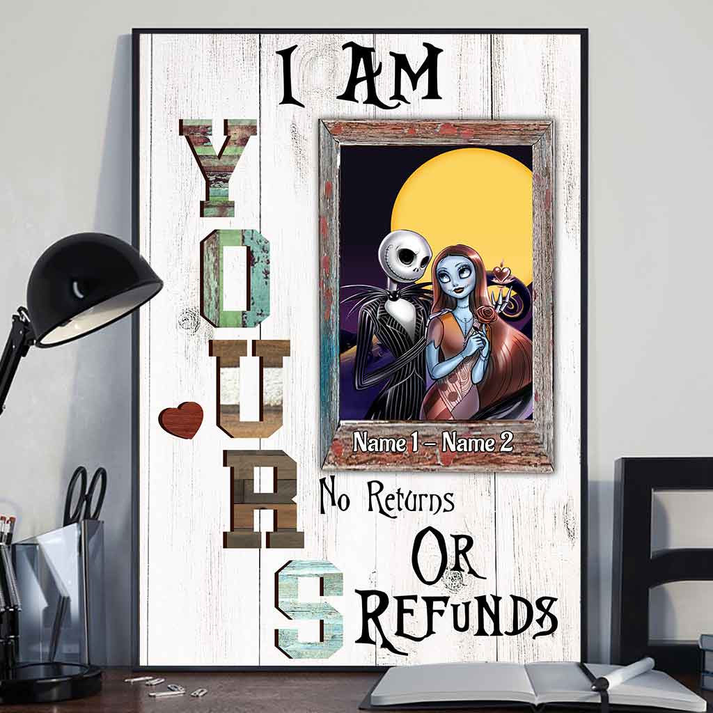 I Am Yours - Personalized Couple Nightmare Poster