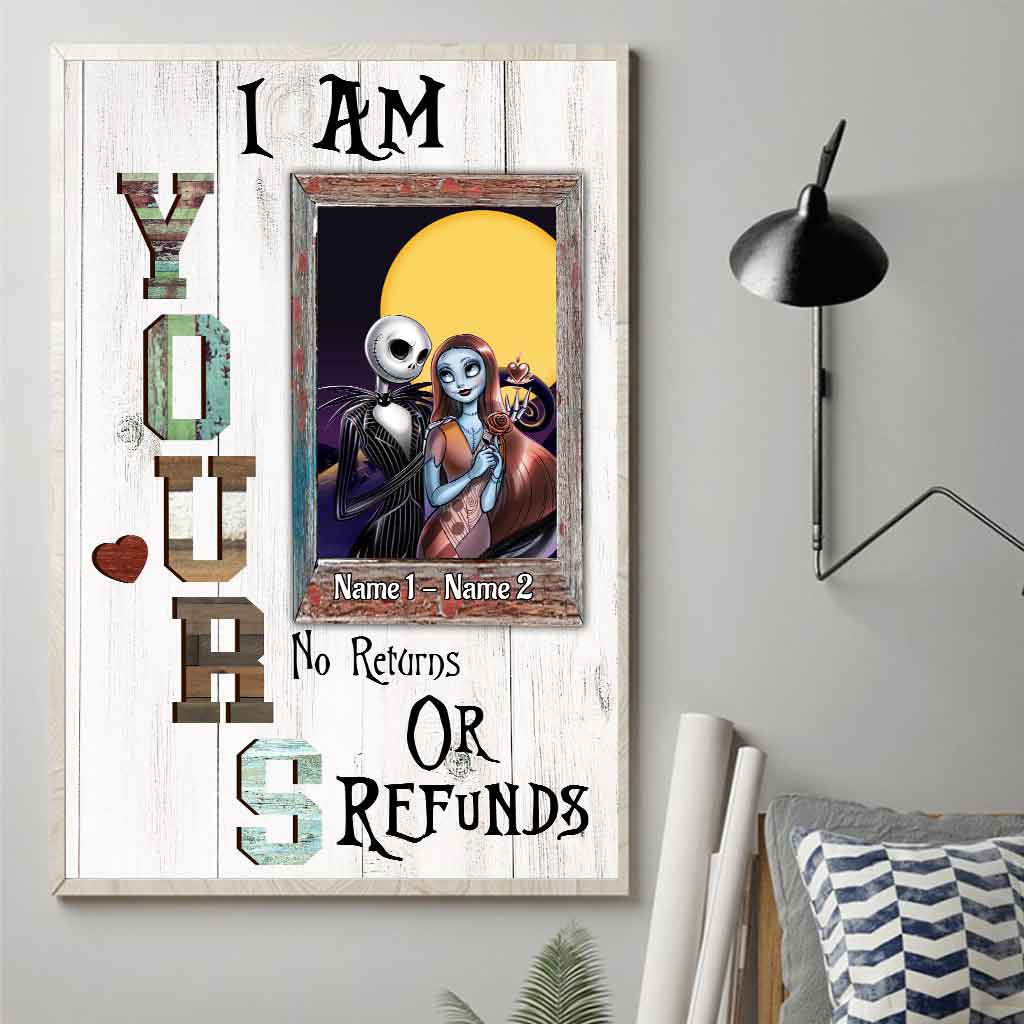 I Am Yours - Personalized Couple Nightmare Poster