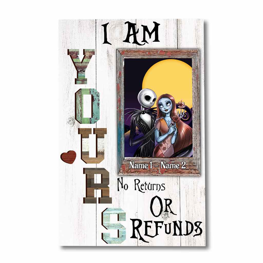 I Am Yours - Personalized Couple Nightmare Poster