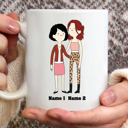 I Would Walk Through Fire - Personalized Mother's Day Mug