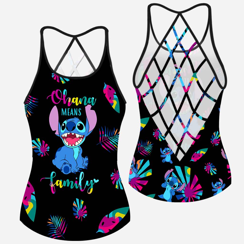 Love Ohana Cross Tank Top