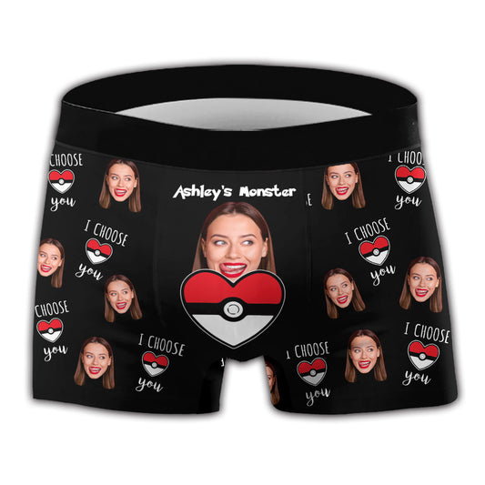 My Monster - Personalized Monster Trainer Men Boxer Briefs