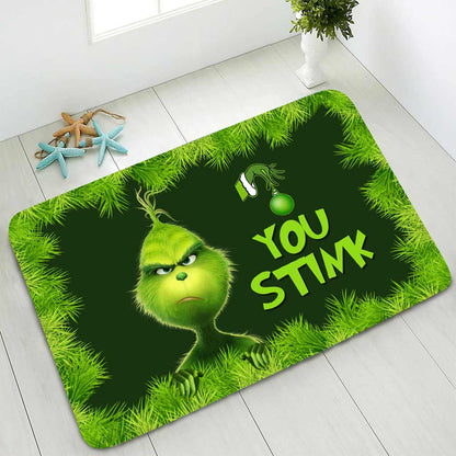 You Stink - Stole Christmas Bath Mat